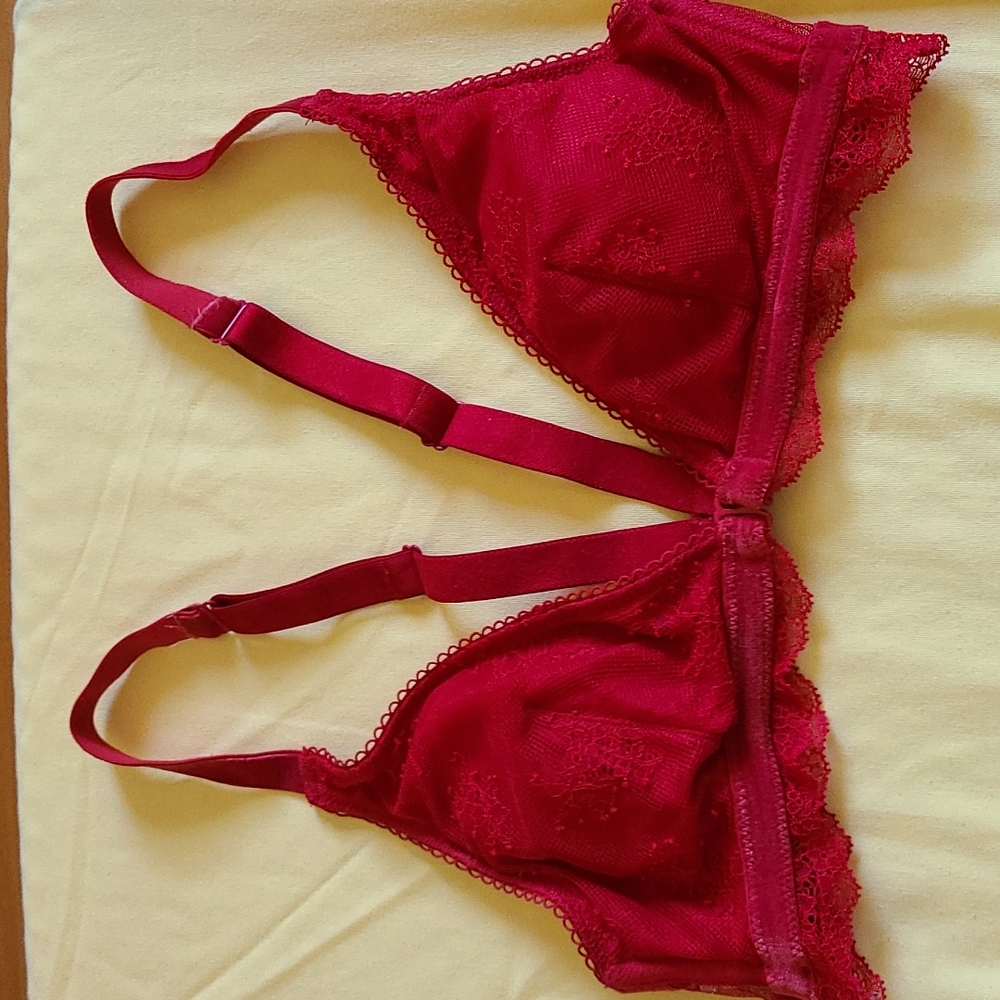 Satin/Lace Bralette